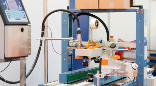 Linerless labelling in logistics